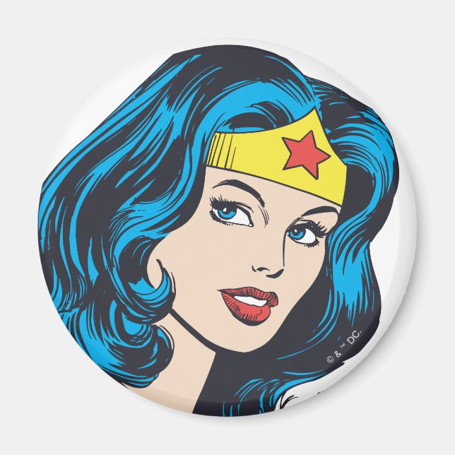 Wonder Woman Face Magnet (Vorne)