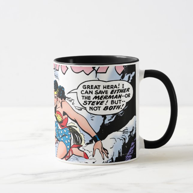 Wonder Woman Featuring Wonder Girl Tasse (Rechts)