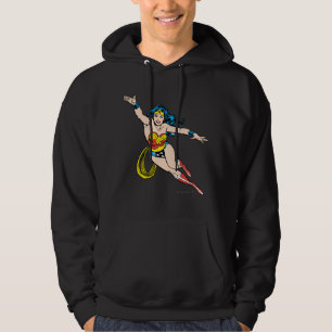 Wonder Woman fliegt vorwärts Hoodie