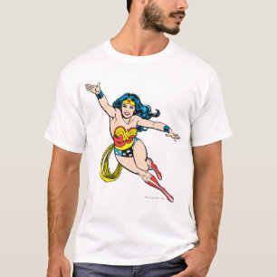 Wonder Woman fliegt vorwärts T-Shirt