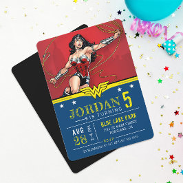 Wonder Woman | Happy Birthday Einladung