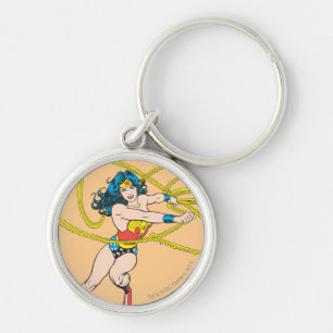 Wonder Woman Holds Lasso 1 Schlüsselanhänger