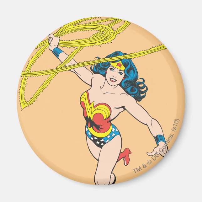 Wonder Woman Holds Lasso 2 Magnet (Vorne)