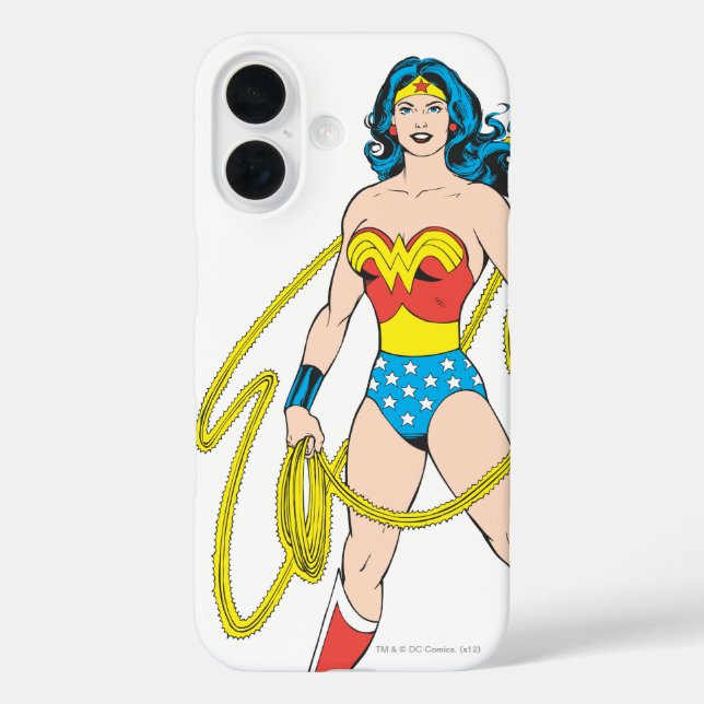 Wonder Woman iPhone 16 Hülle (Rückseite)