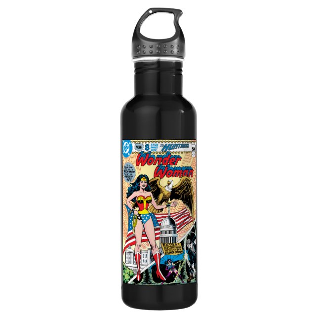Wonder Woman Issue #272 Edelstahlflasche (Vorderseite)