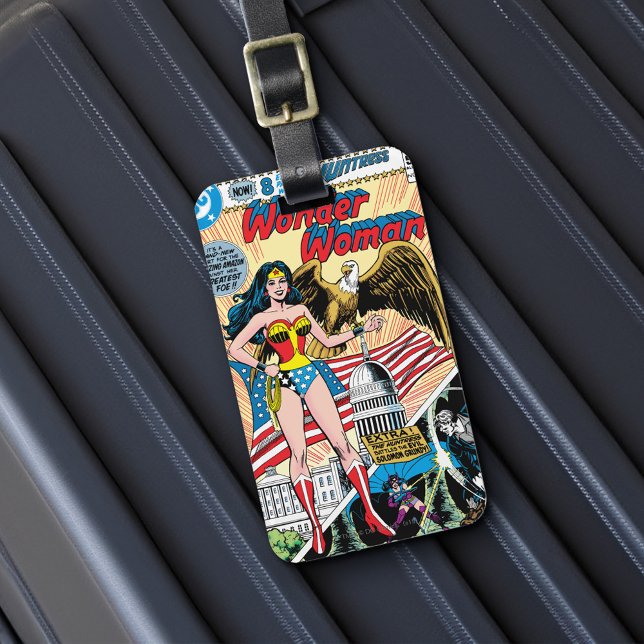 Wonder Woman Issue #272 Gepäckanhänger (Luggage tag on luggage)
