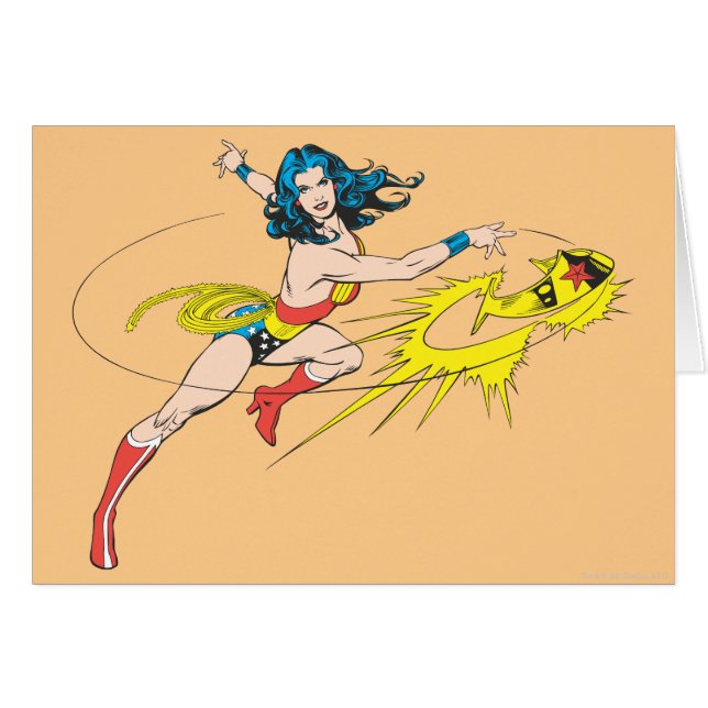 Wonder Woman Jette Couronne (Devant horizontal)