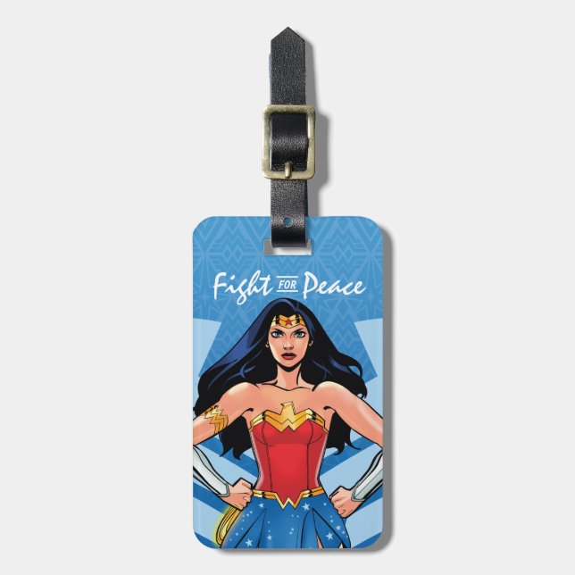 Wonder Woman - Kampf für den Frieden Gepäckanhänger (Vorderseite vertikal)
