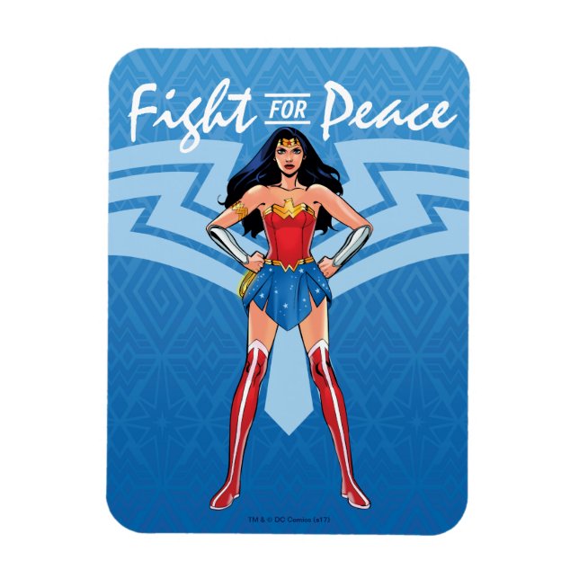 Wonder Woman - Kampf für den Frieden Magnet (Vertikal)