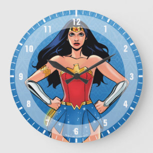 Wonder Woman - Kampf für Frieden Große Wanduhr