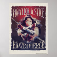 Wonder Woman kämpft für Gerechtigkeit