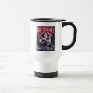 Wonder Woman kämpft für Gerechtigkeit Reisebecher