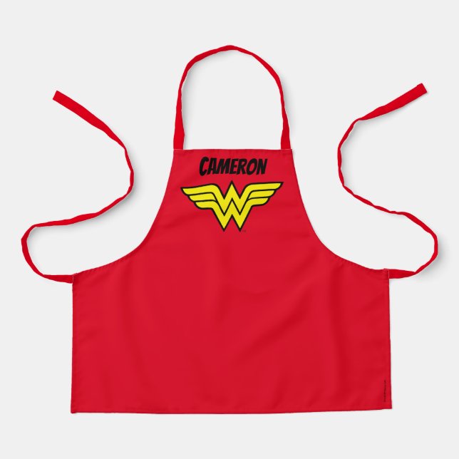 Wonder Woman | Klassisches Logo Schürze (Vorderseite)