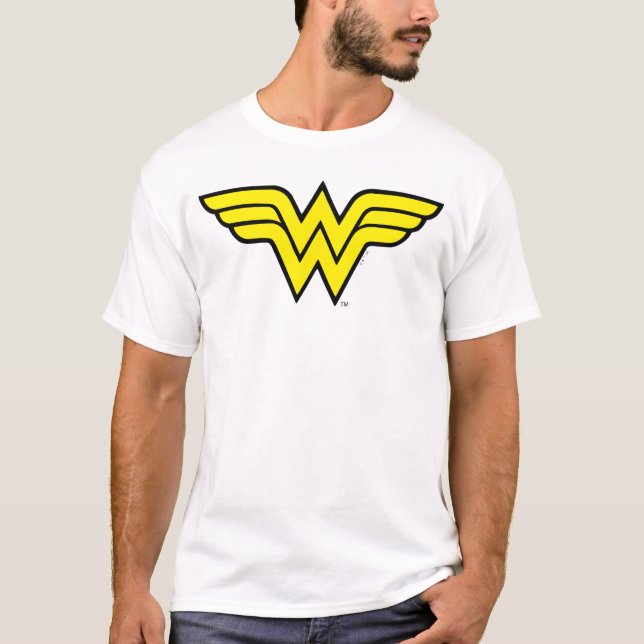 Wonder Woman | Klassisches Logo T-Shirt (Vorderseite)