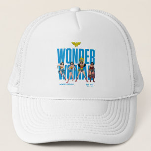 Wonder Woman Legends Forever Grafik Truckerkappe