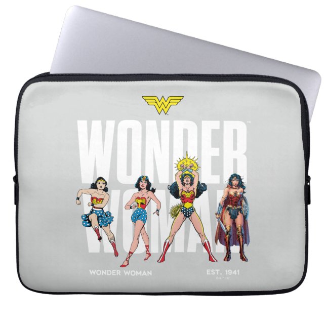 Wonder Woman Legends Forever Graphic Laptopschutzhülle (Vorderseite)