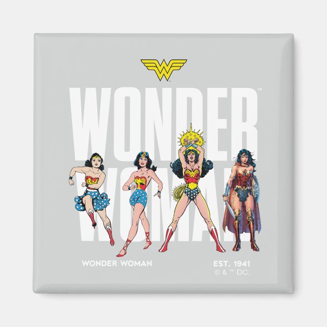 Wonder Woman Legends Forever Graphic Magnet (Vorne)