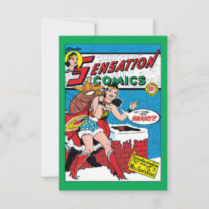 Wonder Woman liefert Spielzeug Einladung