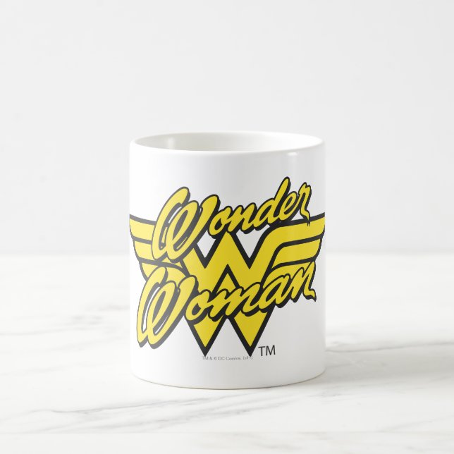 Wonder Woman Logo 1 Kaffeetasse (Mittel)