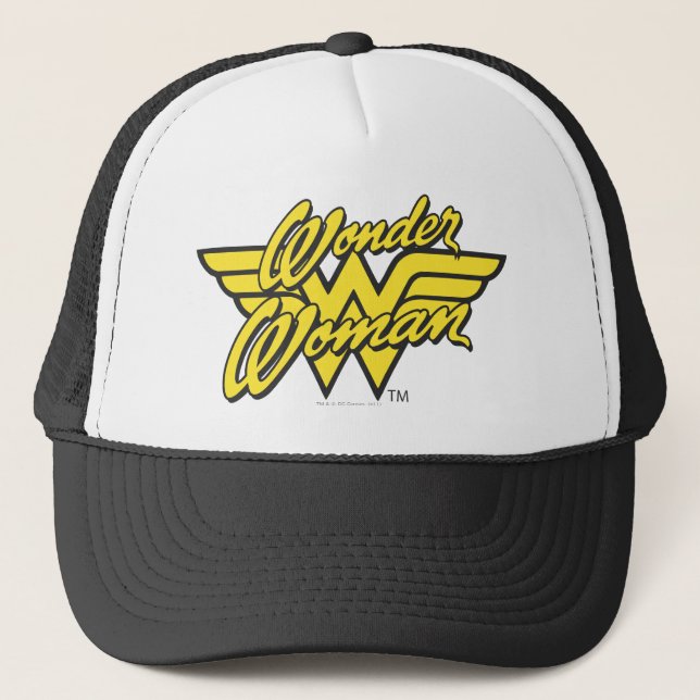 Wonder Woman Logo 1 Truckerkappe (Vorderseite)