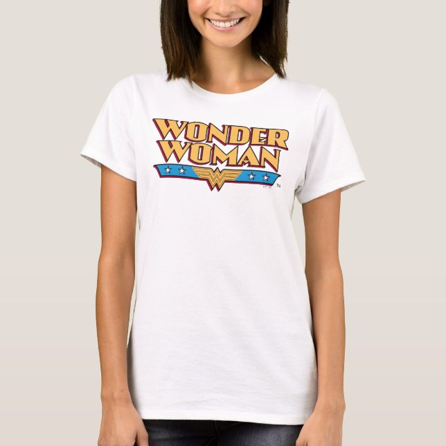 Wonder Woman Logo 2 T-Shirt (Vorderseite)