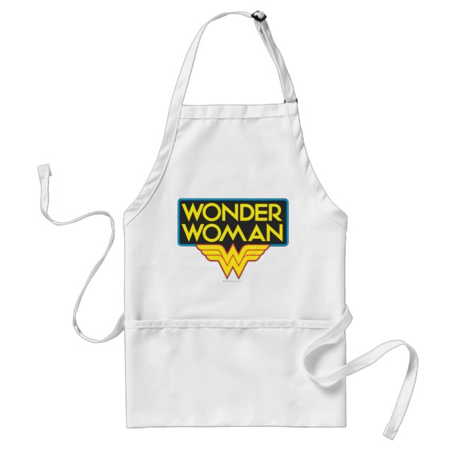 Wonder Woman Logo 3 Schürze (Vorne)