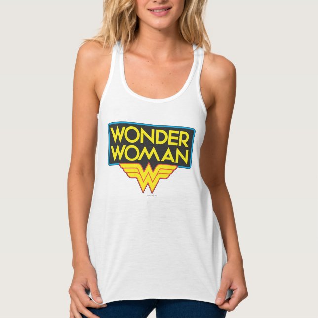 Wonder Woman Logo 3 Tank Top (Vorderseite)