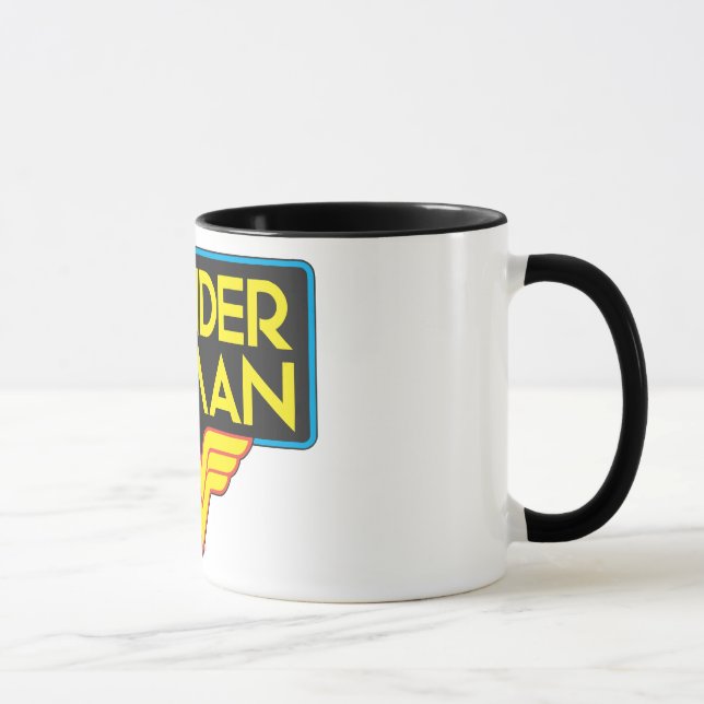 Wonder Woman Logo 3 Tasse (Rechts)