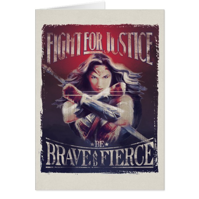 Wonder Woman Lutte Pour La Justice (Devant)