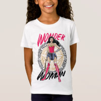 Wonder Woman mit griechischem StammesEmblem