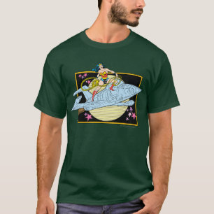 Wonder Woman mit Jet T-Shirt