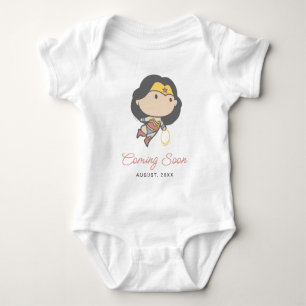 Wonder Woman Neues Baby kommt bald Baby Strampler