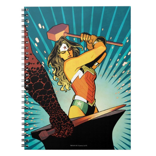 Wonder Woman New 52 Comic Cover #7 Notizblock (Vorderseite)