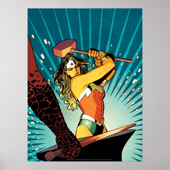Wonder Woman New 52 Comic Cover #7 Poster (Vorne)