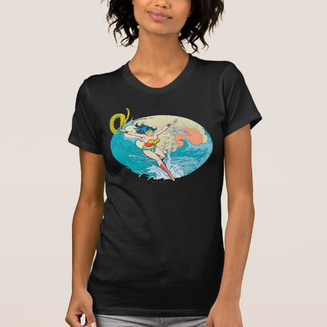 Wonder Woman Ocean Sky T-Shirt (Vorderseite)