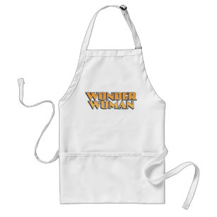Wonder Woman Orange Logo Schürze