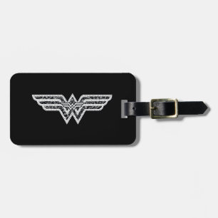 Wonder Woman Paisley Logo Gepäckanhänger