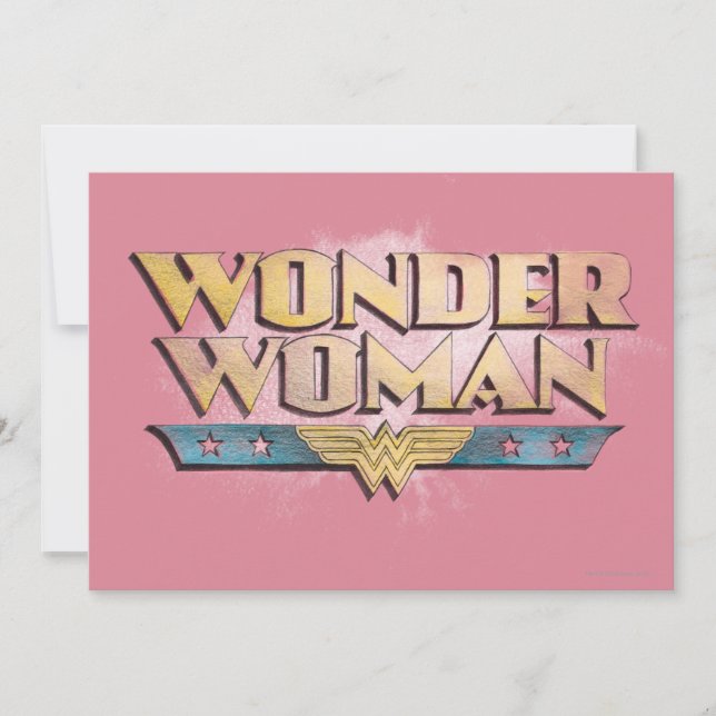 Wonder Woman Pencil Logo (Vorderseite)