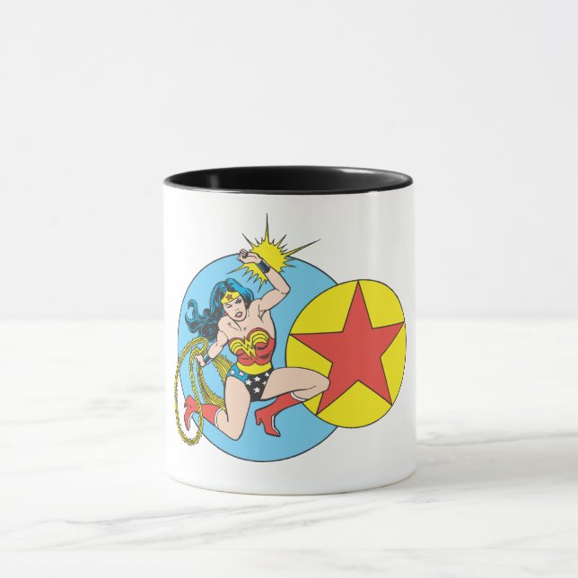 Wonder Woman Red Star Tasse (Zentrum)