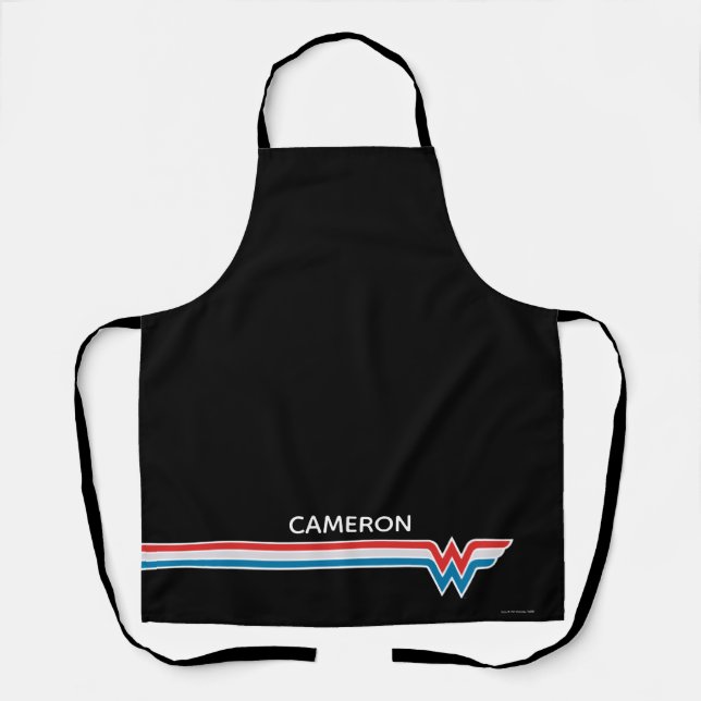 Wonder Woman Red White and Blue Logo Schürze (Vorderseite)