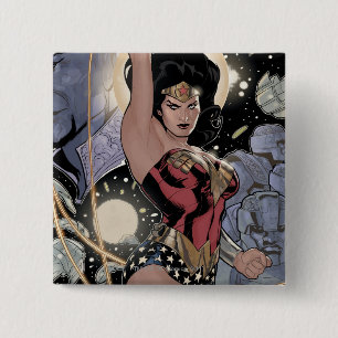 Wonder Woman Rückkehr der Khundi Farbe Button