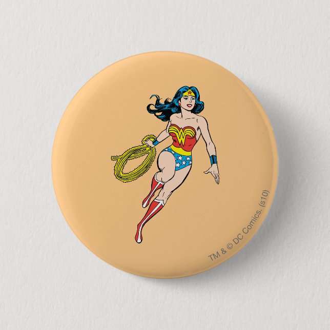 Wonder Woman Run Button (Vorderseite)