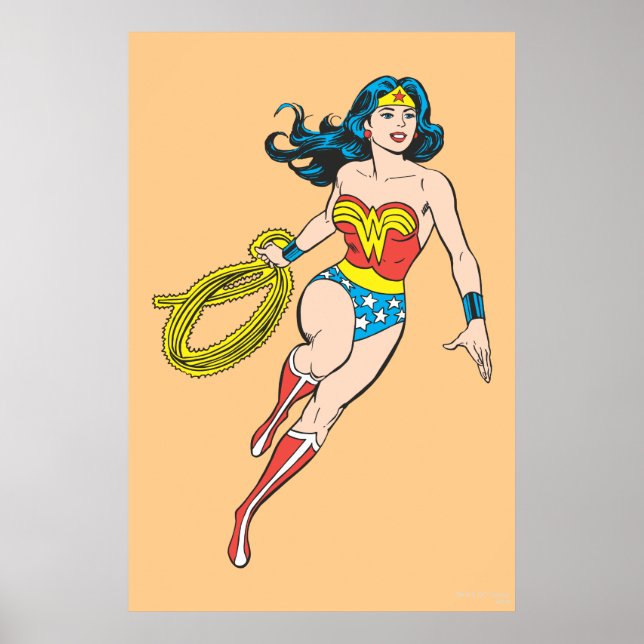 Wonder Woman Run Poster (Vorne)