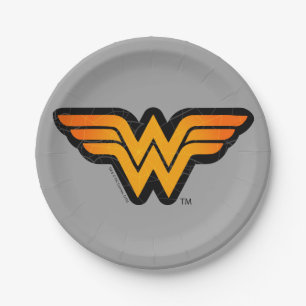 Wonder Woman Seasonal Logo Pappteller