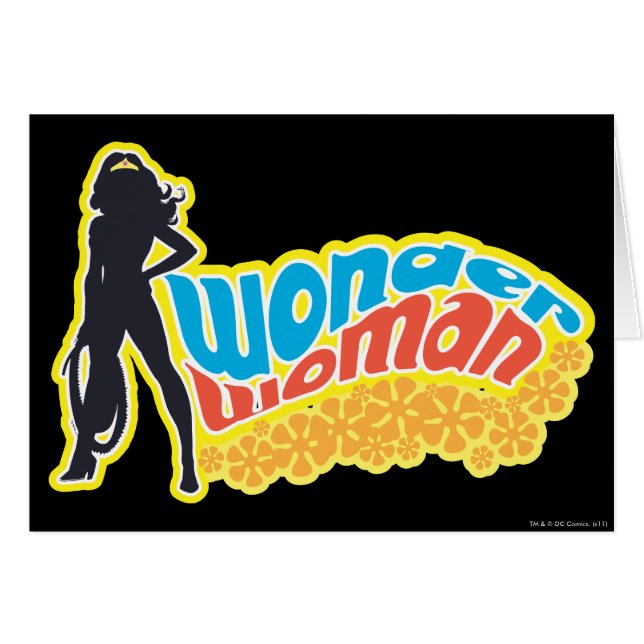 Wonder Woman Silhouette (Vorderseite (Horizontal))