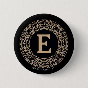 Wonder Woman-Stammmuster Button