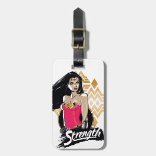 Wonder Woman Stärke Gepäckanhänger