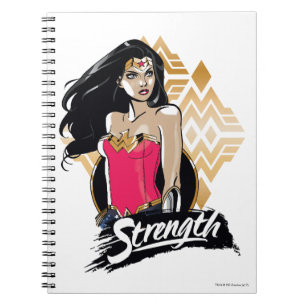 Wonder Woman Stärke Notizblock
