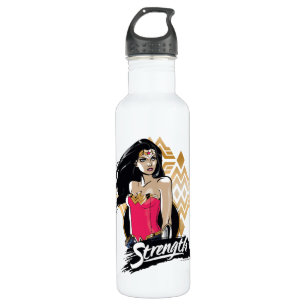 Wonder Woman Stärke Trinkflasche