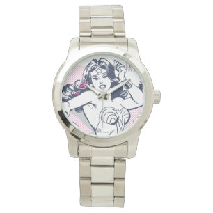 Wonder Woman Stärke und Power Armbanduhr